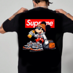 мъжка тениска Mickey Supreme, тениска с Мики Маус, стилна тениска