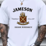 мъжка тениска Jameson Irish Whiskey, тениска с щампа, тениска уиски