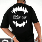 мъжка тениска Bite Me, смела тениска, провокативен дизайн, забавна тениска