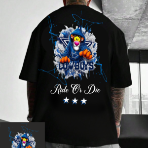 мъжка тениска Cowboys, Ride or Die, каубойска тениска, див запад тениска, мъжка тениска каубой