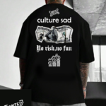 мъжка тениска No Risk, No Fun, мотивационна тениска, мъжка тениска със смел надпис, мъжка тениска за рискове