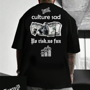 мъжка тениска No Risk, No Fun, мотивационна тениска, мъжка тениска със смел надпис, мъжка тениска за рискове