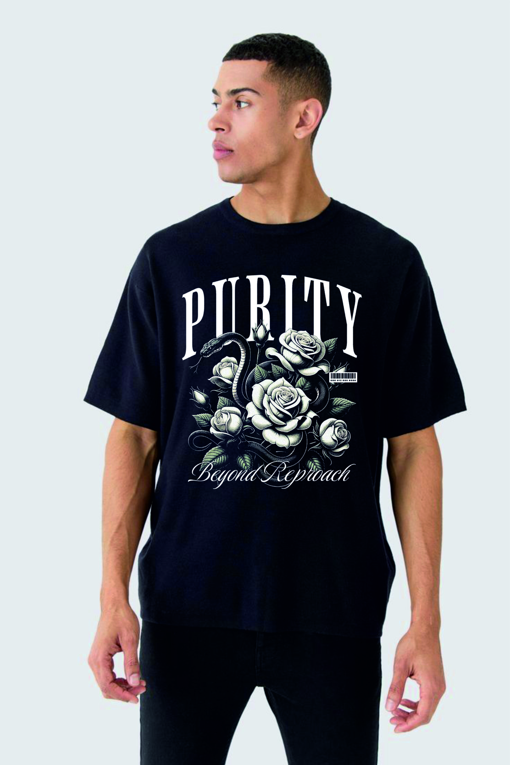 мъжка тениска Pubity, тениска Beyond Reproach, стилна мъжка тениска, тениска с послание, тениска от 100% памук