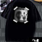 мъжка тениска Unknown Division, тениска с DTF печат, уникална тениска, тениска с загадъчен дизайн, тениска от 100% памук