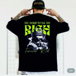 мъжка тениска - Forever Rich, тениска с послание, тениска с DTF печат, тениска от 100% памук, удобна мъжка тениска