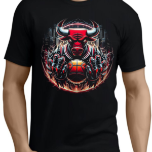 мъжка тениска - The Devil, тениска с дяволски дизайн, тениска с DTF печат, тениска от 100% памук, удобна мъжка тениска