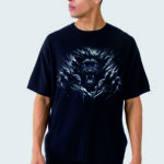 мъжка тениска - Wild Panther, тениска с пантера, тениска с DTF печат, тениска от 100% памук, удобна мъжка тениска