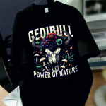 мъжка тениска - Gedibull Power of Nature, тениска с природен дизайн, тениска с DTF печат, тениска от 100% памук, удобна мъжка тениска