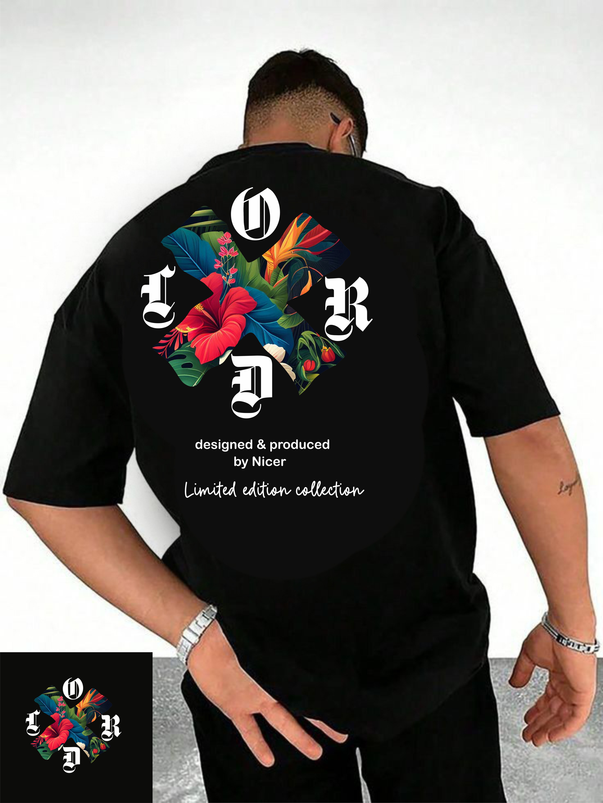 мъжка тениска - Lord - Limited Edition, тениска с принт Lord, ограничено издание тениска, тениска с DTF печат, стилна мъжка тениска