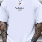 мъжка тениска - Los Angeles - California, тениска с текст, тениска Лос Анджелис, тениска с DTF печат, тениска от 100% памук