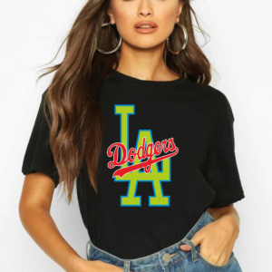 тениска LA Dodgers, тениска с логото на LA Dodgers, бейзболна тениска, тениска Лос Анджелис Доджърс, спортна тениска
