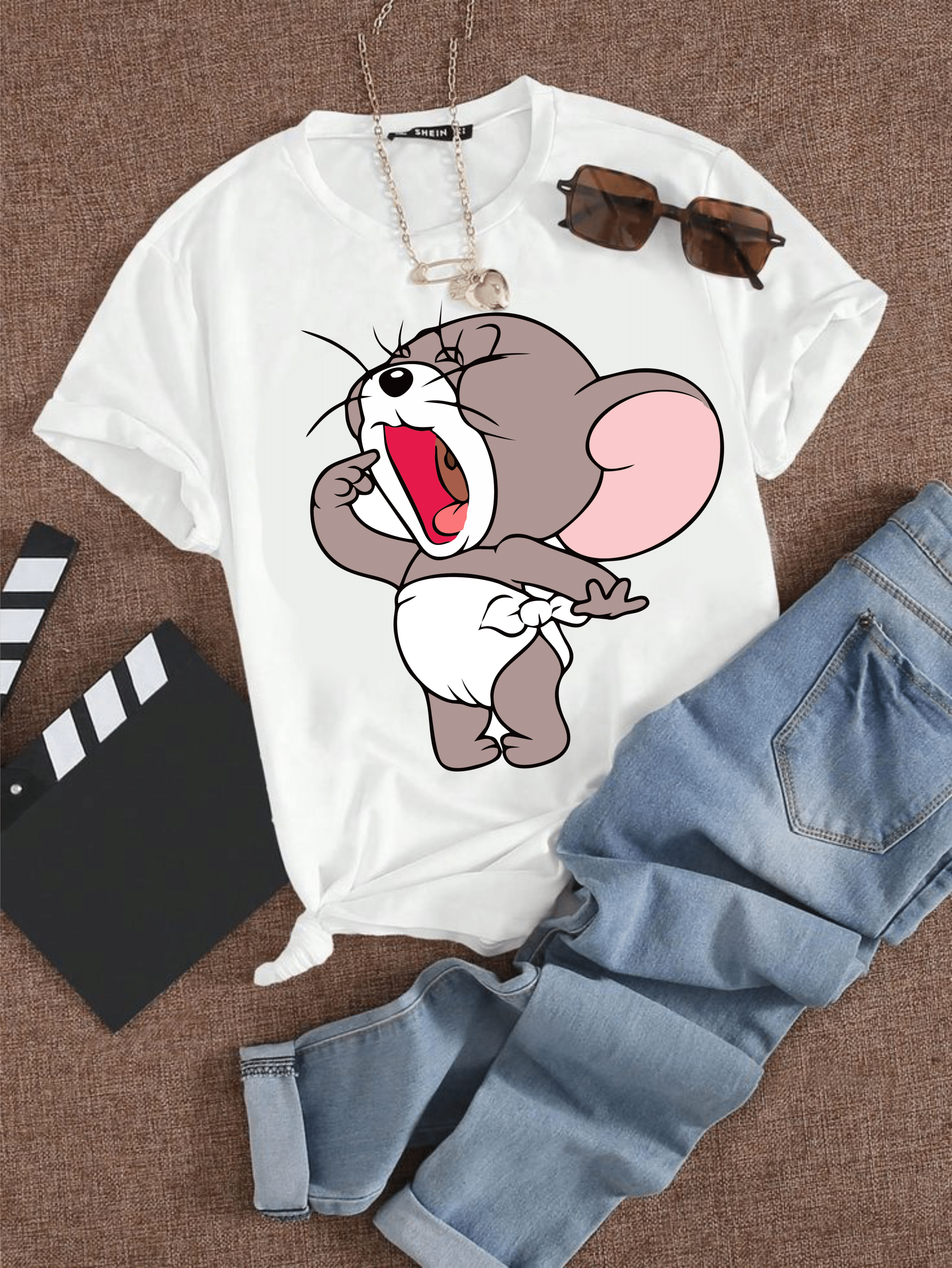 тениска Mickey Mouse, Мики Маус, анимационна тениска, тениска с Мики Маус, тениска с анимационен герой