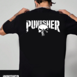 мъжка тениска - The Punisher, тениска с Punisher, стилна тениска, тениска с DTF печат, тениска от 100% памук