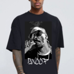 мъжка тениска - Snoop, тениска с Snoop, хип-хоп тениска, тениска с DTF печат, тениска от 100% памук