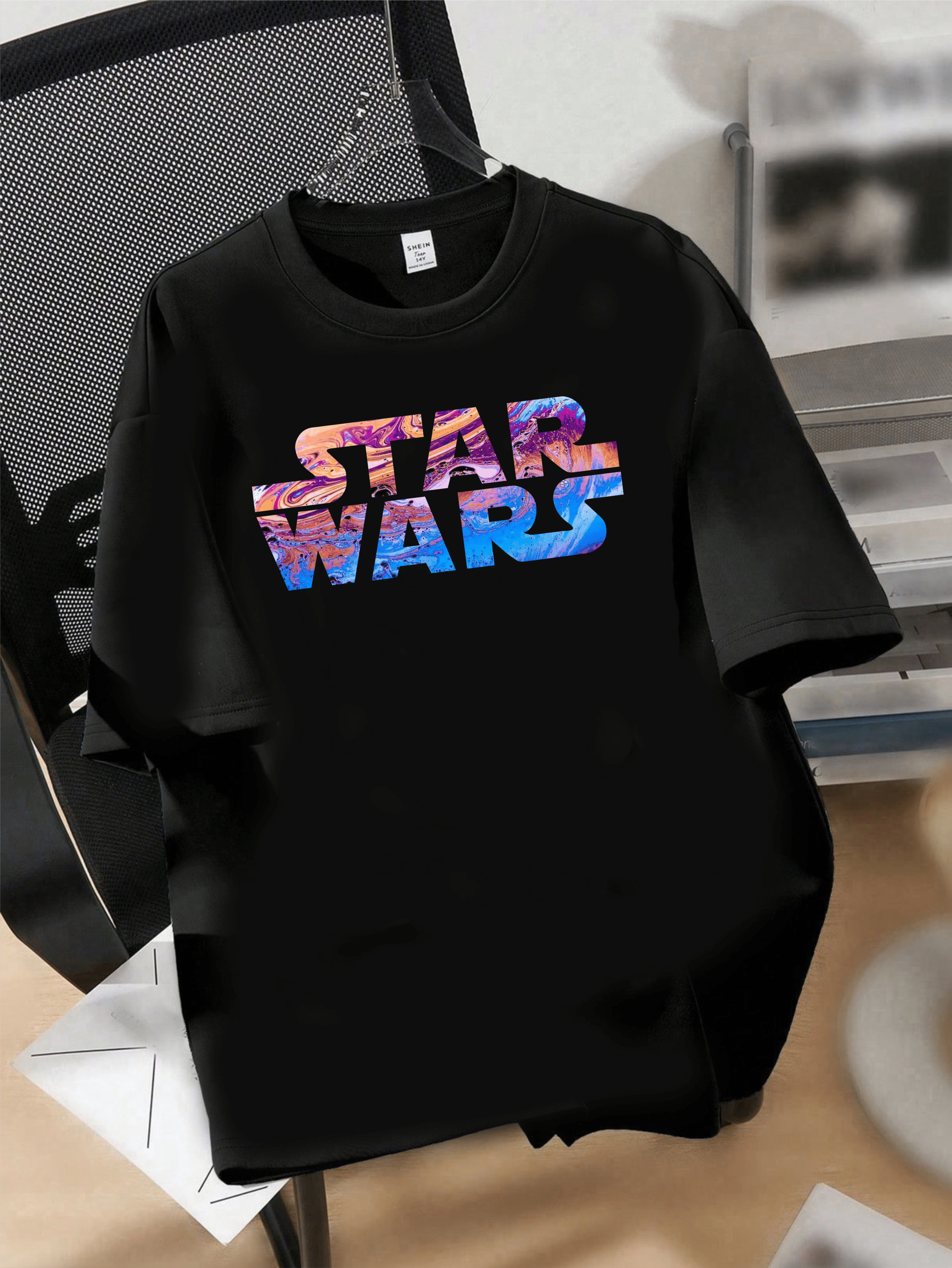 мъжка тениска - Star Wars, тениска с Star Wars, Star Wars тениска, тениска с DTF печат, тениска от 100% памук