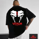 мъжка тениска - UFC Venom, тениска с UFC логото, тениска Venom, UFC тениска, тениска с DTF печат, 100% памук