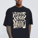 мъжка тениска - Where is My Mind, тениска с въпрос, тениска с DTF печат, модерна тениска, 100% памук