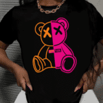 дамска тениска Attitude, тениска с уверен стил, дамска тениска със смел принт, модерна дамска тениска, памучна тениска с DTF печат