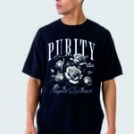 мъжка тениска Pubity, тениска с надпис Pubity, модерна тениска за мъже, памучна тениска с DTF печат, streetwear тениска