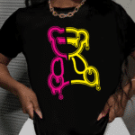 дамска тениска Bear, тениска с мечка, стилен принт на мечка, дамска тениска с животински дизайн, памучна тениска с DTF печат