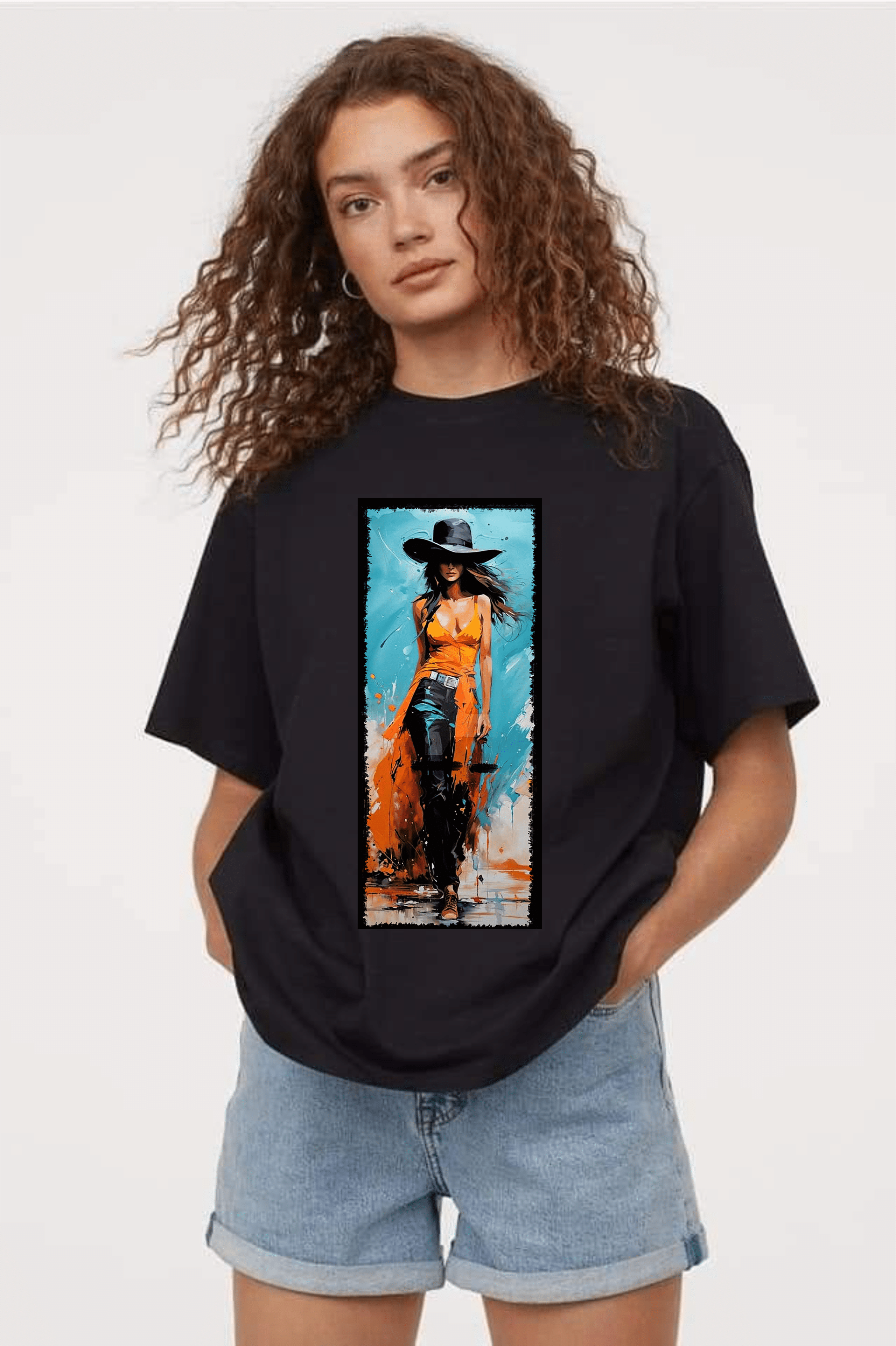 дамска тениска Fire Women, тениска с огнен принт, женска сила тениска, дамска тениска със символ на огън, памучна тениска с DTF печат