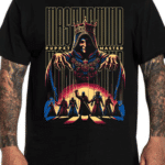 мъжка тениска Puppet Master, тениска с щампа, тениска с DTF печат, доминираща тениска, мъжка тениска с надпис