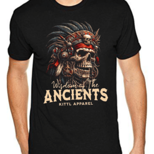 мъжка тениска Ancients, тениска с древен дизайн, тениска с исторически мотиви, тениска с DTF печат, стилна мъжка тениска, уникален дизайн тениска